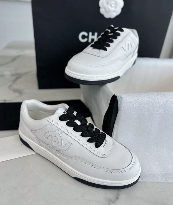 [CHANEL]샤넬 24P SHOES 에어프스 CC 로고 엘러브 스니커즈 블