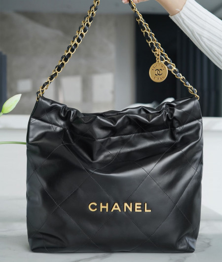 [CHANEL]샤넬 22P 스몰 22bag 호보백 금장 체인백 (미러급 정품가죽) 핸드백 팬더샵가방