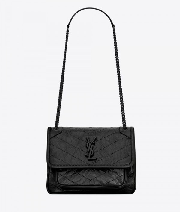 [YSL]입생로랑 NIKI BABY BAG 498892 신상 크로스백 여성 블랙체인 핸드쇼핑백