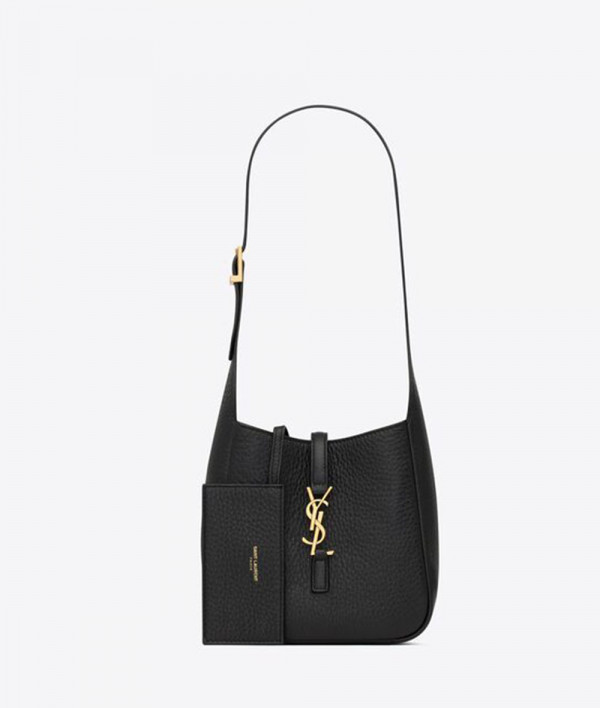 [YSL]입생로랑 LE 5 À 7 BABY 809461 여성백 빈티지호보 금장 생로랑토트백