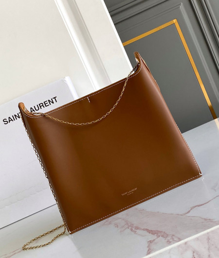 [YSL]입생로랑 LE CASSANDRE 804483 bag 신상 토트백 여성 핸드쇼핑백 브라운 여행백