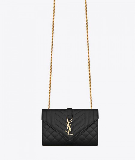 [YSL]입생로랑 LE CASSANDRE MONOGRAM 600195 bag 여성 퀄팅 핸드크로스백 블랙금장 숄더백