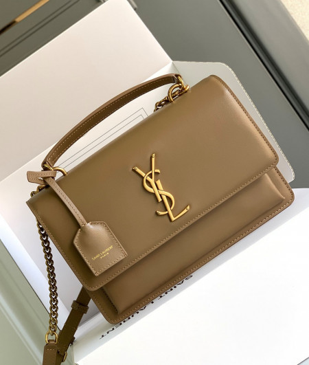 [YSL]입생로랑 LE CASSANDRE 634723 BAG 신상 탑핸들 핸드백 여성 체인크로스백 베이지 쇼핑백