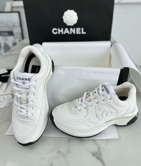 [CHANEL]샤넬24s 신상 여성스니커즈 패션운동화 빈티지신발 팬더샵슈즈